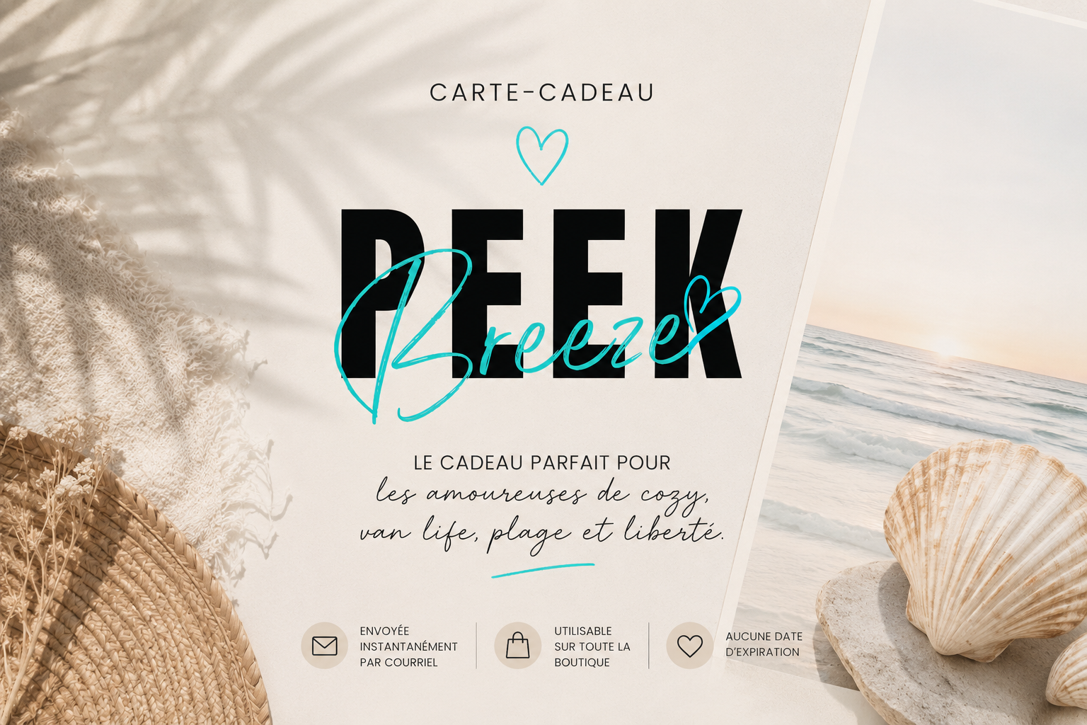 Carte-cadeau Peek Breeze