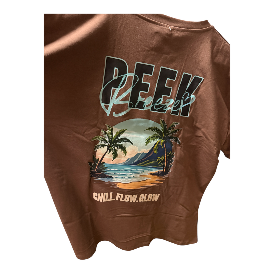 T-shirt dessin Palmier