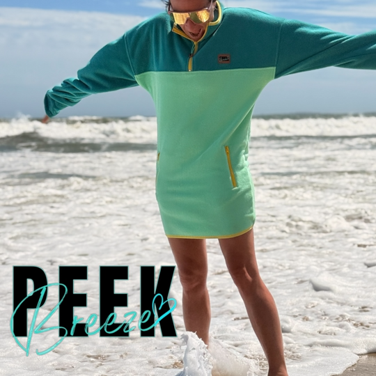 Robe Polar Verte Océan