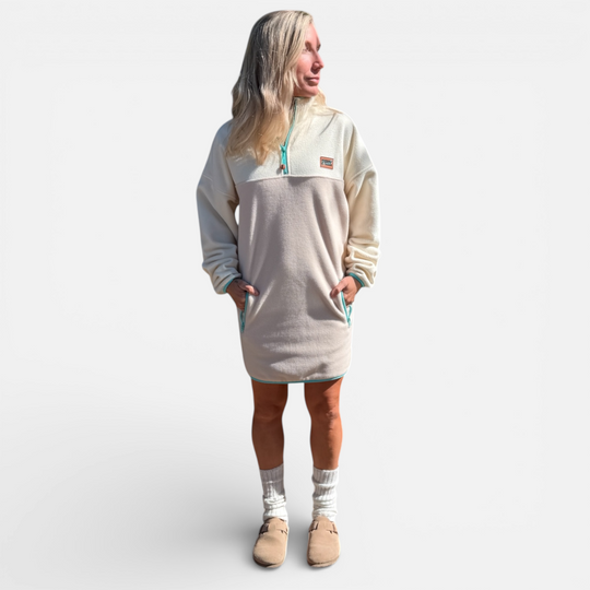 Robe polar beige sable