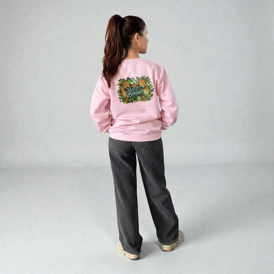 Chandail Crewneck Léopard