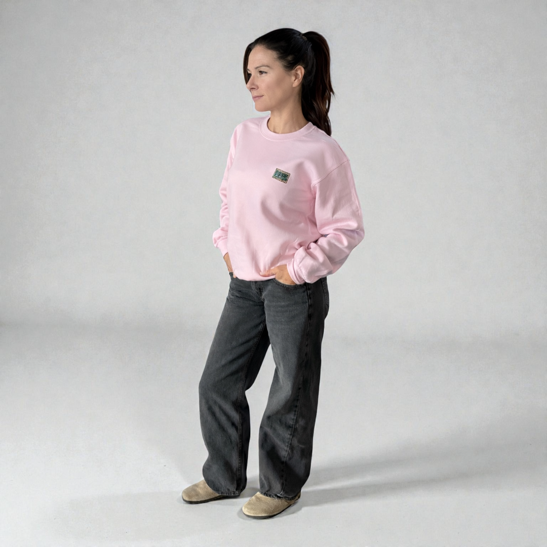 Chandail Crewneck Léopard