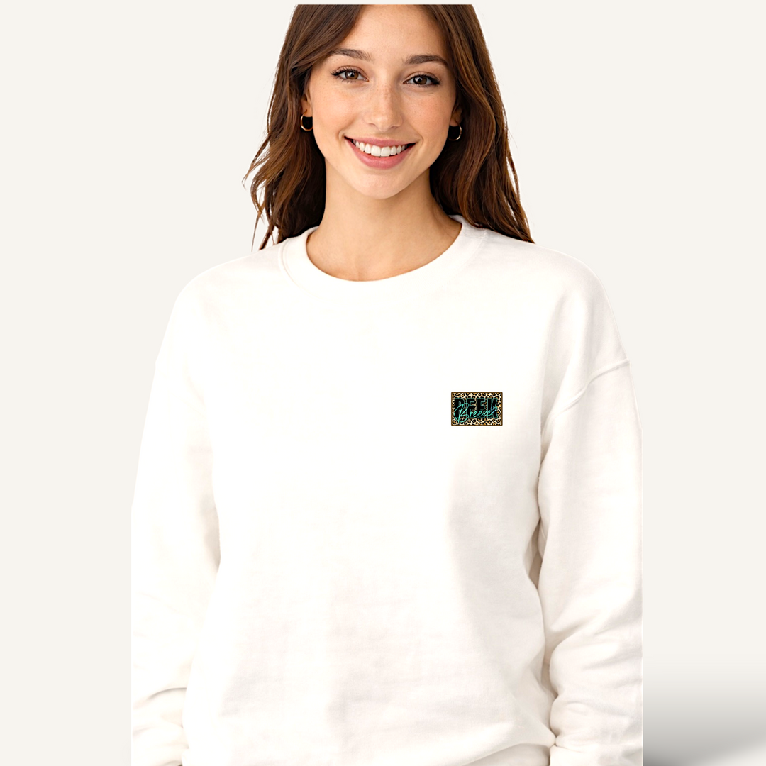 Chandail Crewneck Léopard