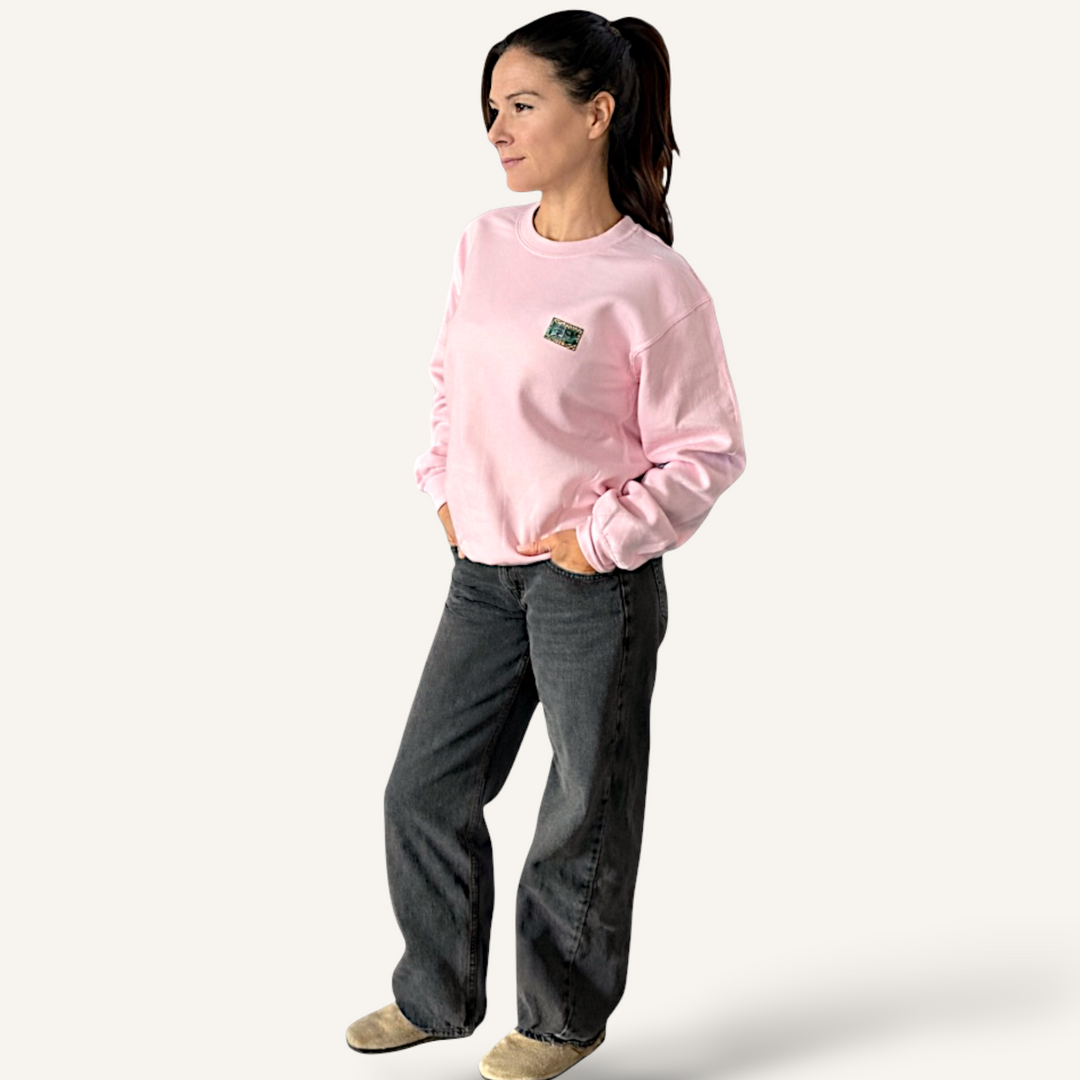 Chandail Crewneck Léopard
