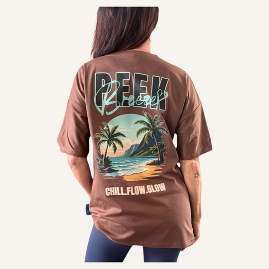 T-shirt dessin Palmier