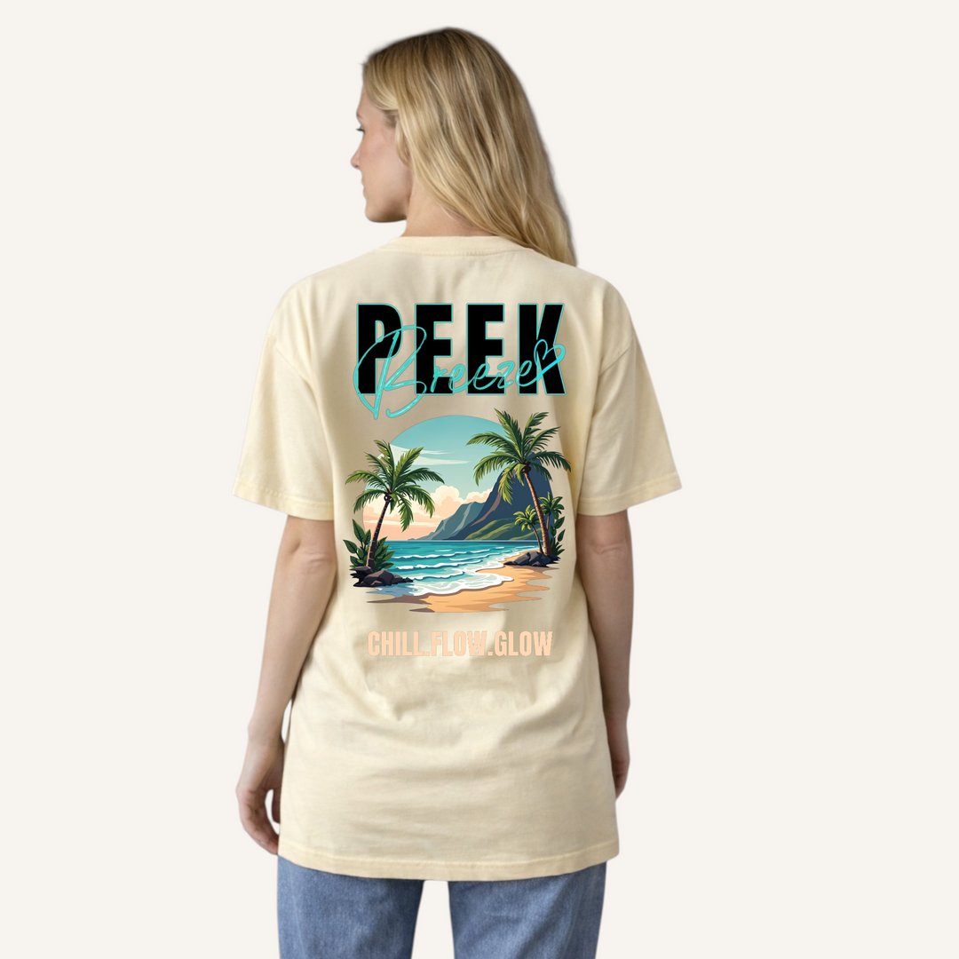 T-shirt dessin Palmier