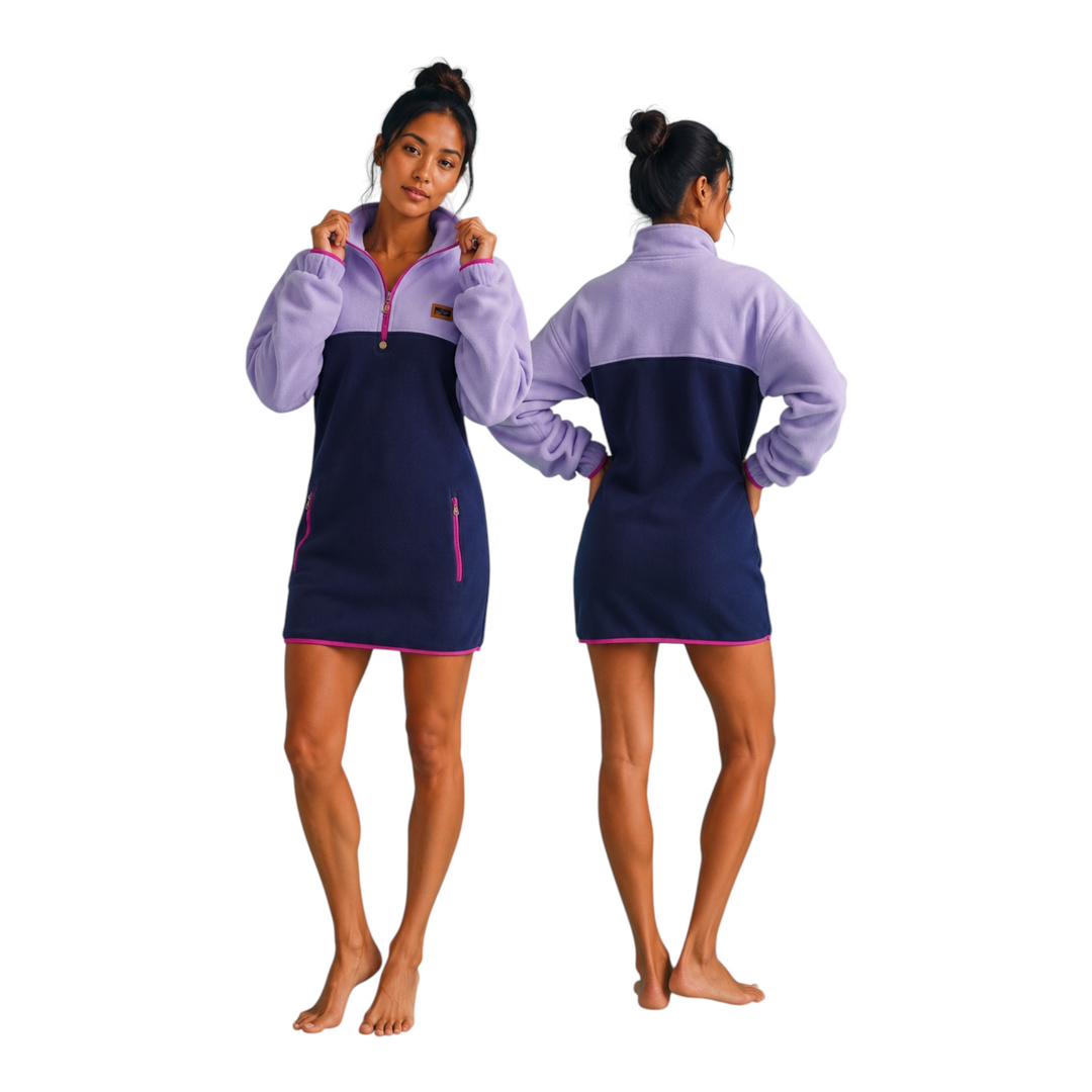 Robe Polar Lila Marine