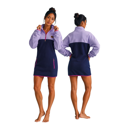 Robe Polar Lila Marine