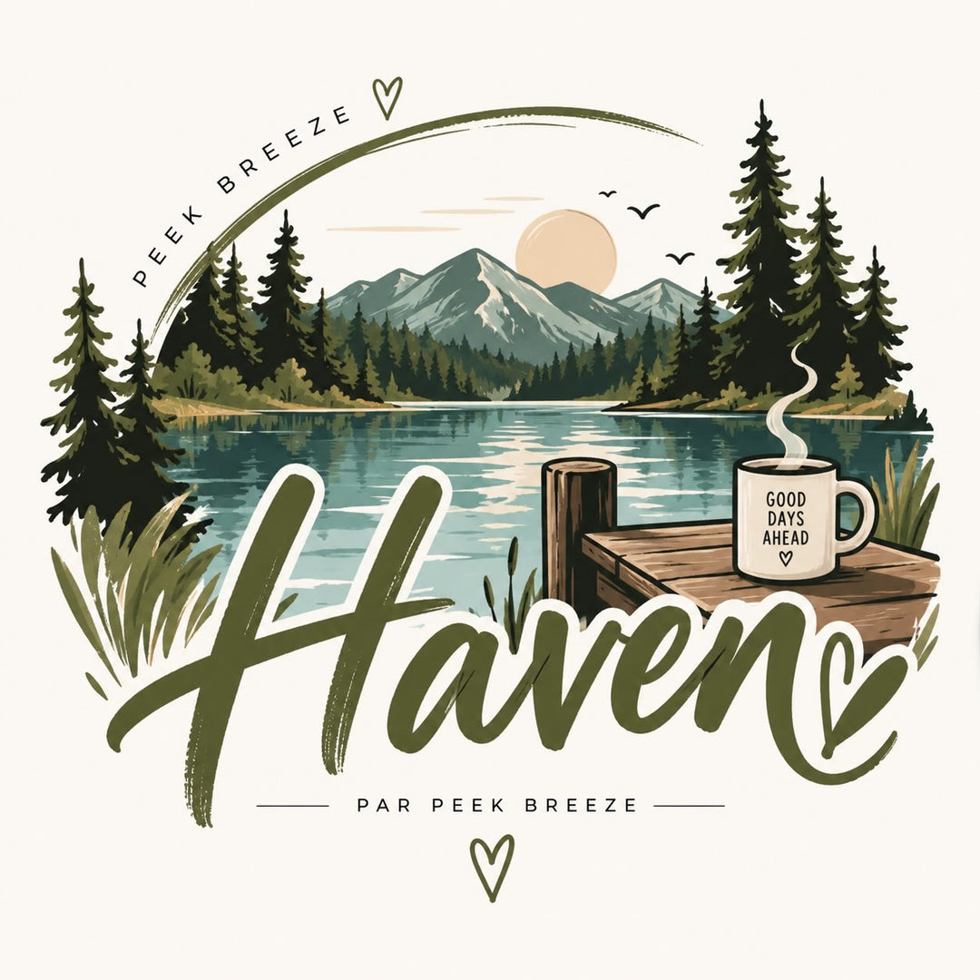 Haven Cropped Fleece – Black &amp; Khaki