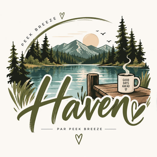 Haven Cropped Fleece – Black &amp; Khaki